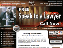 Tablet Screenshot of drivingnolicense.com